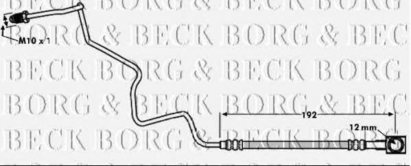 Borg & beck BBH7935 Brake Hose BBH7935