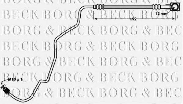 Borg & beck BBH7936 Brake Hose BBH7936