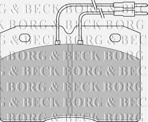 Borg & beck BBP1133 Brake Pad Set, disc brake BBP1133
