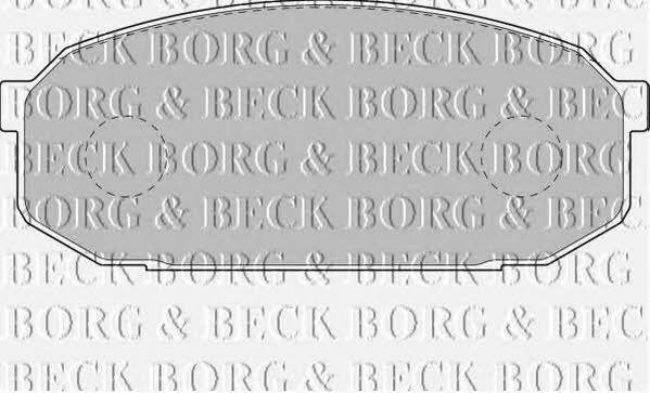 Borg & beck BBP1144 Brake Pad Set, disc brake BBP1144