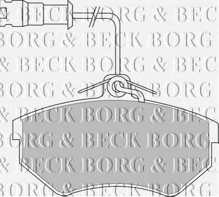 Borg & beck BBP1146 Brake Pad Set, disc brake BBP1146