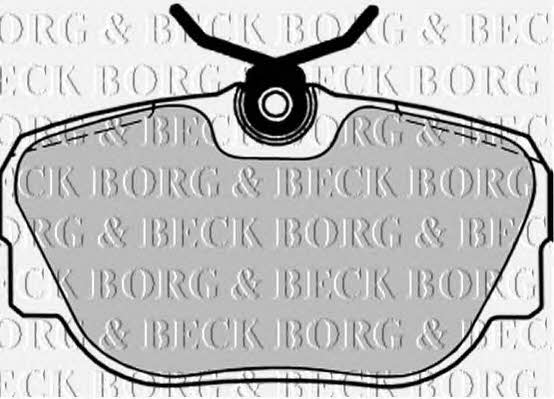 Borg & beck BBP1155 Brake Pad Set, disc brake BBP1155