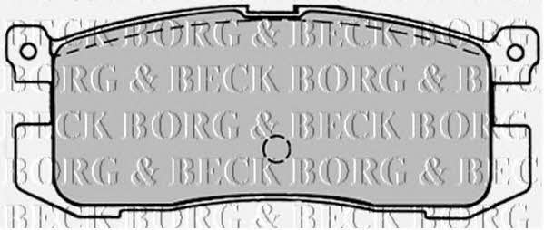 Borg & beck BBP1220 Brake Pad Set, disc brake BBP1220