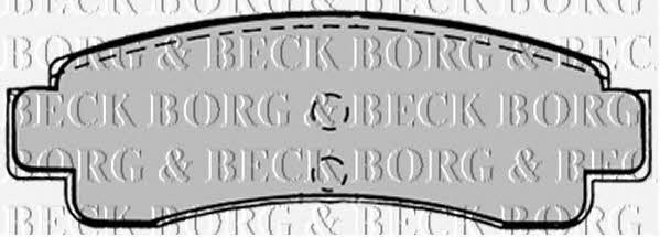 Borg & beck BBP1224 Brake Pad Set, disc brake BBP1224