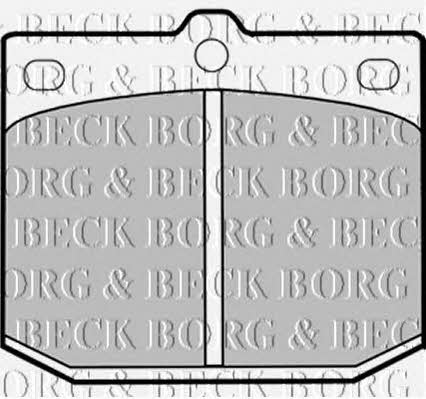 Borg & beck BBP1239 Brake Pad Set, disc brake BBP1239
