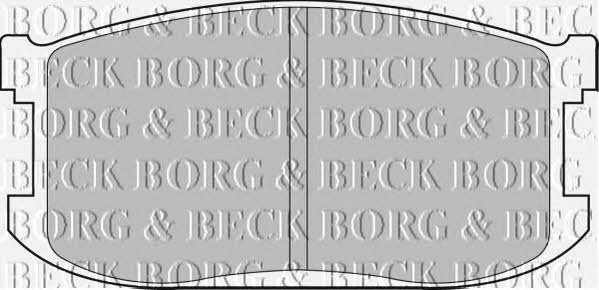 Borg & beck BBP1265 Brake Pad Set, disc brake BBP1265