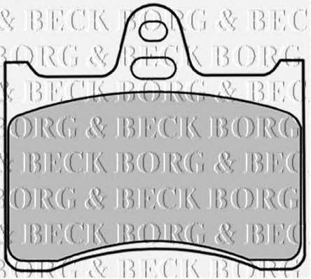 Borg & beck BBP1277 Brake Pad Set, disc brake BBP1277