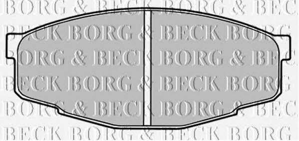 Borg & beck BBP1285 Brake Pad Set, disc brake BBP1285