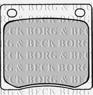 Borg & beck BBP1296 Brake Pad Set, disc brake BBP1296
