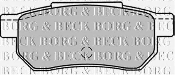 Borg & beck BBP1301 Brake Pad Set, disc brake BBP1301
