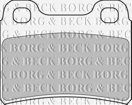 Borg & beck BBP1304 Brake Pad Set, disc brake BBP1304