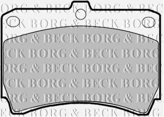 Borg & beck BBP1365 Brake Pad Set, disc brake BBP1365