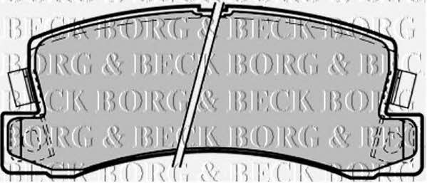 Borg & beck BBP1371 Brake Pad Set, disc brake BBP1371