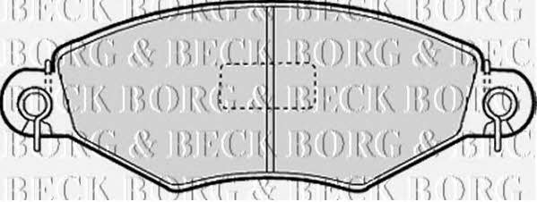 Borg & beck BBP1623 Brake Pad Set, disc brake BBP1623