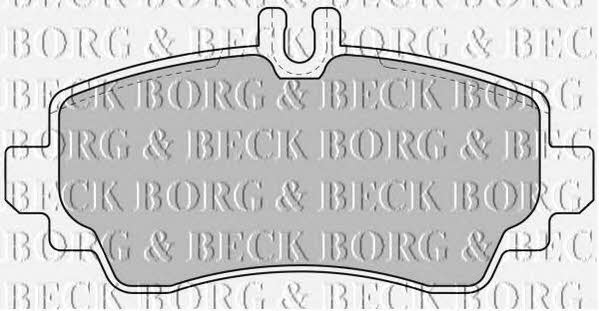 Borg & beck BBP1634 Brake Pad Set, disc brake BBP1634