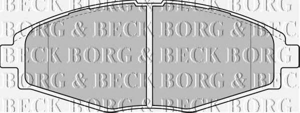 Borg & beck BBP1649 Brake Pad Set, disc brake BBP1649