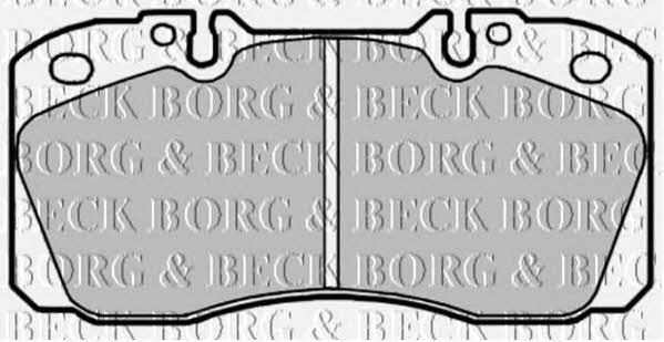 Borg & beck BBP1660 Brake Pad Set, disc brake BBP1660