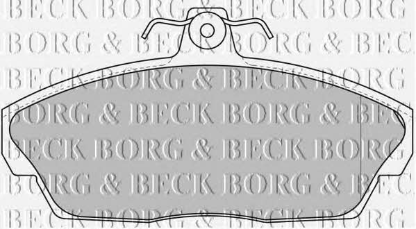 Borg & beck BBP1662 Brake Pad Set, disc brake BBP1662