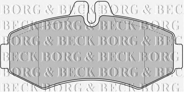 Borg & beck BBP1664 Brake Pad Set, disc brake BBP1664