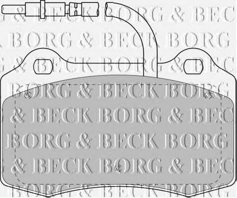 Borg & beck BBP1674 Brake Pad Set, disc brake BBP1674
