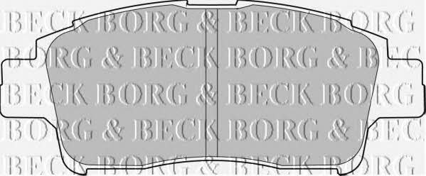 Borg & beck BBP1681 Brake Pad Set, disc brake BBP1681