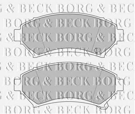 Borg & beck BBP1686 Brake Pad Set, disc brake BBP1686