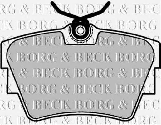 Borg & beck BBP1693 Brake Pad Set, disc brake BBP1693