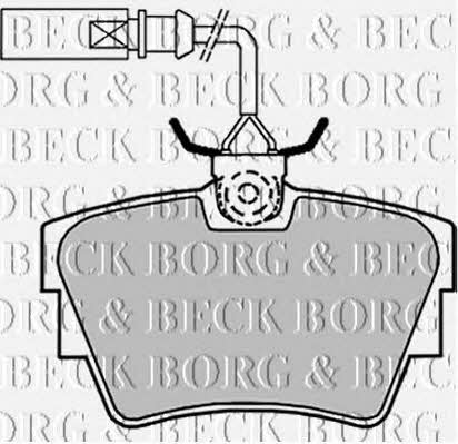 Borg & beck BBP1694 Brake Pad Set, disc brake BBP1694