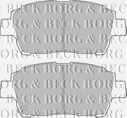 Borg & beck BBP1728 Brake Pad Set, disc brake BBP1728