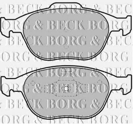 Borg & beck BBP1739 Brake Pad Set, disc brake BBP1739