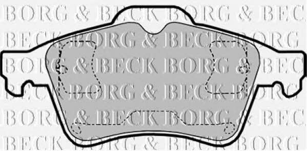 Borg & beck BBP1740 Brake Pad Set, disc brake BBP1740