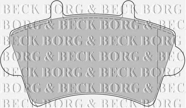 Borg & beck BBP1746 Brake Pad Set, disc brake BBP1746