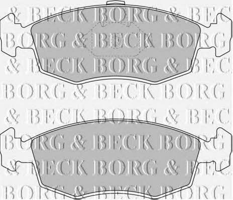 Borg & beck BBP1748 Brake Pad Set, disc brake BBP1748
