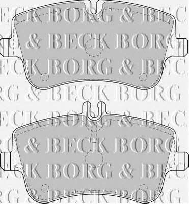 Borg & beck BBP1751 Brake Pad Set, disc brake BBP1751