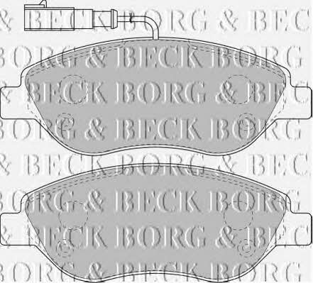 Borg & beck BBP1754 Brake Pad Set, disc brake BBP1754