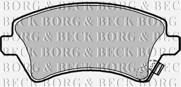 Borg & beck BBP1769 Brake Pad Set, disc brake BBP1769