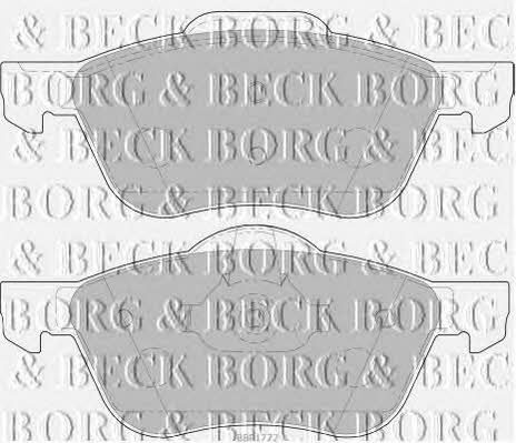 Borg & beck BBP1772 Brake Pad Set, disc brake BBP1772