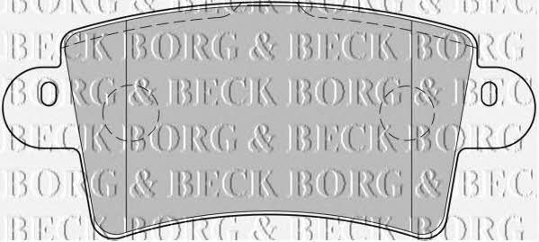 Borg & beck BBP1773 Brake Pad Set, disc brake BBP1773