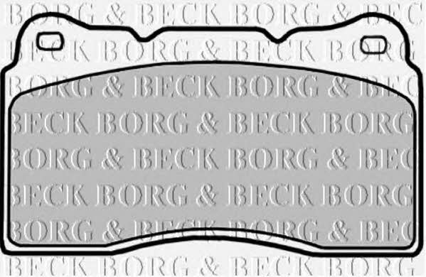 Borg & beck BBP1784 Brake Pad Set, disc brake BBP1784