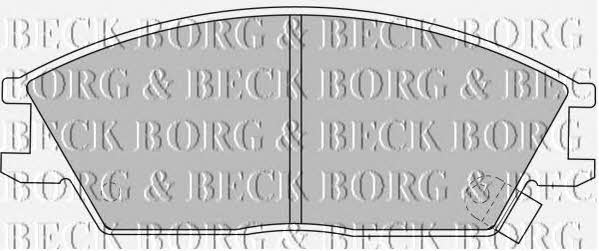 Borg & beck BBP1785 Brake Pad Set, disc brake BBP1785