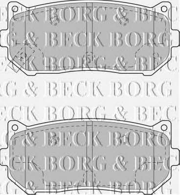 Borg & beck BBP1793 Brake Pad Set, disc brake BBP1793