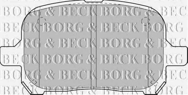 Borg & beck BBP1810 Brake Pad Set, disc brake BBP1810