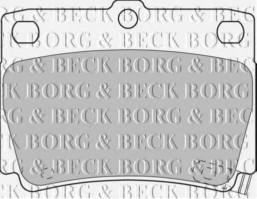 Borg & beck BBP1819 Brake Pad Set, disc brake BBP1819