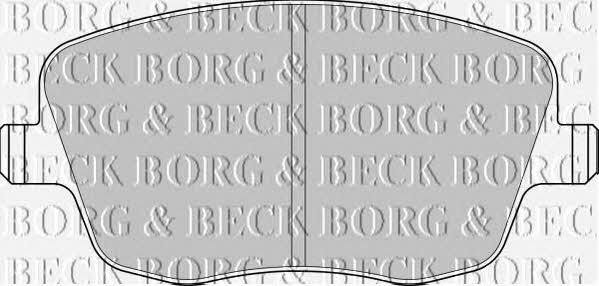 Borg & beck BBP1825 Brake Pad Set, disc brake BBP1825