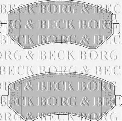 Borg & beck BBP1830 Brake Pad Set, disc brake BBP1830