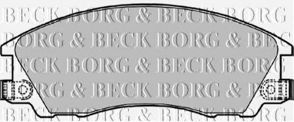 Borg & beck BBP1842 Brake Pad Set, disc brake BBP1842