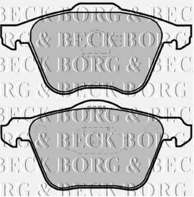 Borg & beck BBP1861 Brake Pad Set, disc brake BBP1861