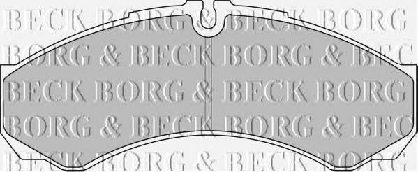 Borg & beck BBP1862 Brake Pad Set, disc brake BBP1862