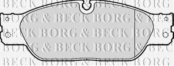 Borg & beck BBP1869 Brake Pad Set, disc brake BBP1869