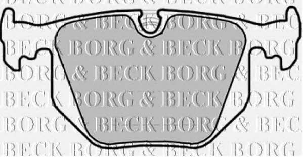 Borg & beck BBP1872 Brake Pad Set, disc brake BBP1872